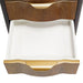 AICO Malibu Crest Swivel Lingerie Chest in Crotch Mahogany - Bargain Furniture (Detroit, MI)