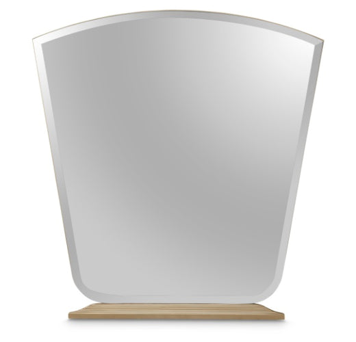 AICO Malibu Crest Vanity Mirror in Burnished Gold - Bargain Furniture (Detroit, MI)