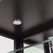 AICO Malibu Crest Display Cabinet in Crotch Mahogany - Bargain Furniture (Detroit, MI)