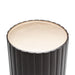 AICO Malibu Crest Round Chairside Table in Dark Espresso - Bargain Furniture (Detroit, MI)