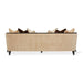 AICO Malibu Crest Sofa in Dark Espresso - Bargain Furniture (Detroit, MI)
