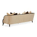 AICO Malibu Crest Sofa in Dark Espresso - Bargain Furniture (Detroit, MI)