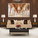 AICO Malibu Crest Sofa in Dark Espresso - Bargain Furniture (Detroit, MI)