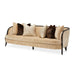 AICO Malibu Crest Sofa in Dark Espresso - Bargain Furniture (Detroit, MI)