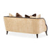 AICO Malibu Crest Loveseat in Dark Espresso - Bargain Furniture (Detroit, MI)