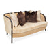 AICO Malibu Crest Loveseat in Dark Espresso - Bargain Furniture (Detroit, MI)
