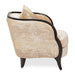 AICO Malibu Crest Living Room Chair in Dark Espresso - Bargain Furniture (Detroit, MI)