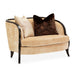 AICO Malibu Crest Chair & A Half in Dark Espresso - Bargain Furniture (Detroit, MI)