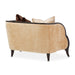 AICO Malibu Crest Chair & A Half in Dark Espresso - Bargain Furniture (Detroit, MI)