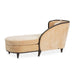 AICO Malibu Crest Chaise in Dark Espresso - Bargain Furniture (Detroit, MI)