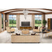 AICO Malibu Crest Chaise in Dark Espresso - Bargain Furniture (Detroit, MI)