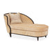 AICO Malibu Crest Chaise in Dark Espresso - Bargain Furniture (Detroit, MI)
