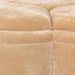 AICO Malibu Crest Clover Cocktail Ottoman in Dark Espresso - Bargain Furniture (Detroit, MI)