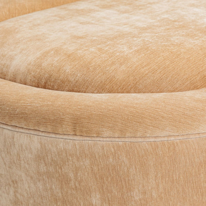 AICO Malibu Crest Clover Cocktail Ottoman in Dark Espresso - Bargain Furniture (Detroit, MI)