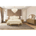 AICO Villa Cherie Mirror in Caramel - Bargain Furniture (Detroit, MI)