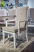 Aico Furniture Horizons Arm Chair in Cloud White (Set of 2) - Bargain Furniture (Detroit, MI)