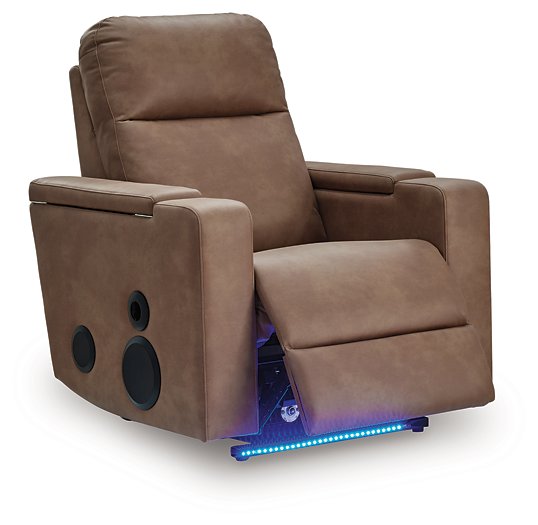 Lorrenton Power Glider Recliner with Audio System - Bargain Furniture (Detroit, MI)
