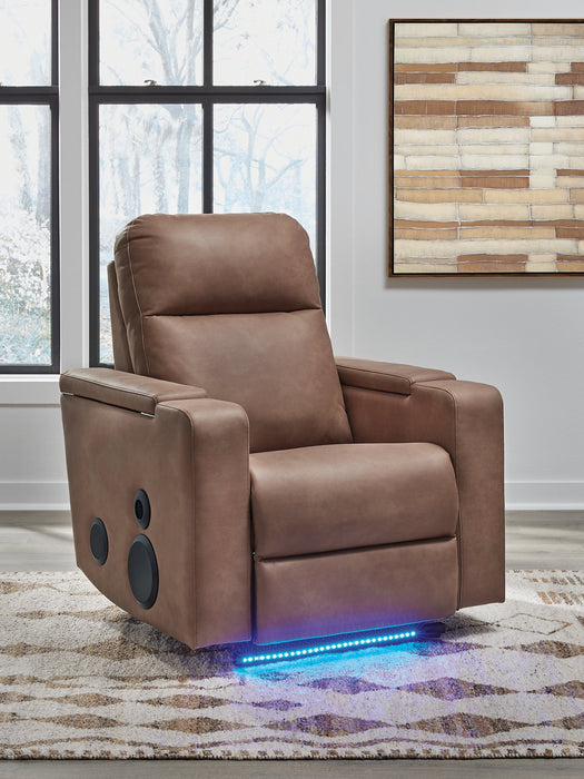 Lorrenton Power Glider Recliner with Audio System - Bargain Furniture (Detroit, MI)