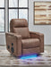 Lorrenton Power Glider Recliner with Audio System - Bargain Furniture (Detroit, MI)