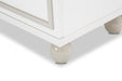 AICO Sky Tower 2 Drawer Nightstand in White Cloud - Bargain Furniture (Detroit, MI)