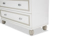 AICO Sky Tower 7 Drawer Chest in White Cloud - Bargain Furniture (Detroit, MI)
