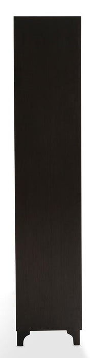 Aico 21 Cosmopolitan Curio Side Cabinet in Orange/Umber - Bargain Furniture (Detroit, MI)