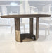 AICO Furniture Lotus Bay 60 'Round Dining Table in Sand image