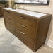 AICO Furniture Portrait Small Dresser with LED Lights in Sienna Brown image