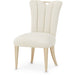 AICO La Rachelle Side Chair in Medium Champagne (Set of 2) - Bargain Furniture (Detroit, MI)