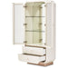 AICO La Rachelle Display Cabinet in Medium Champagne - Bargain Furniture (Detroit, MI)