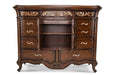 Aico Platine de Royale Tall Dresser in Light Espresso - Bargain Furniture (Detroit, MI)