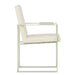 AICO Laguna Ridge Arm Chair (Set of 2) in Brushed Silver - Bargain Furniture (Detroit, MI)