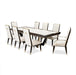AICO Belmont Place Rectangular Dining Table in Espresso - Bargain Furniture (Detroit, MI)