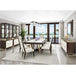 AICO Belmont Place Rectangular Dining Table in Espresso - Bargain Furniture (Detroit, MI)