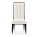 AICO Belmont Place Side Chair (Set of 2) in Espresso - Bargain Furniture (Detroit, MI)