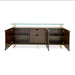 AICO Belmont Place Sideboard in Espresso - Bargain Furniture (Detroit, MI)