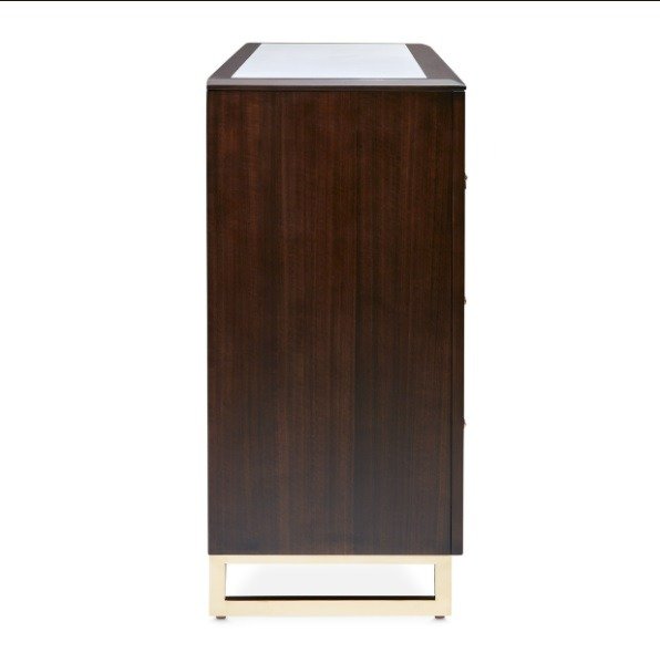 AICO Belmont Place Dresser in Espresso - Bargain Furniture (Detroit, MI)