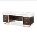 AICO Belmont Place Desk in Espresso - Bargain Furniture (Detroit, MI)