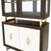 AICO Belmont Place Display Cabinet in Espresso - Bargain Furniture (Detroit, MI)