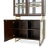 AICO Belmont Place Display Cabinet in Espresso - Bargain Furniture (Detroit, MI)