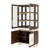 AICO Belmont Place Display Cabinet in Espresso - Bargain Furniture (Detroit, MI)