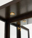 AICO Belmont Place Display Cabinet in Espresso - Bargain Furniture (Detroit, MI)