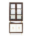AICO Belmont Place Display Cabinet in Espresso - Bargain Furniture (Detroit, MI)