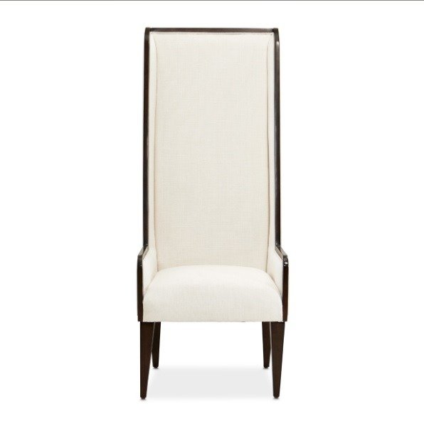 AICO Belmont Place Desk Chair in Espresso - Bargain Furniture (Detroit, MI)
