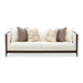 AICO Furniture Belmont Place Sofa in Espresso - Bargain Furniture (Detroit, MI)