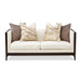AICO Furniture Belmont Place Loveseat in Espresso - Bargain Furniture (Detroit, MI)