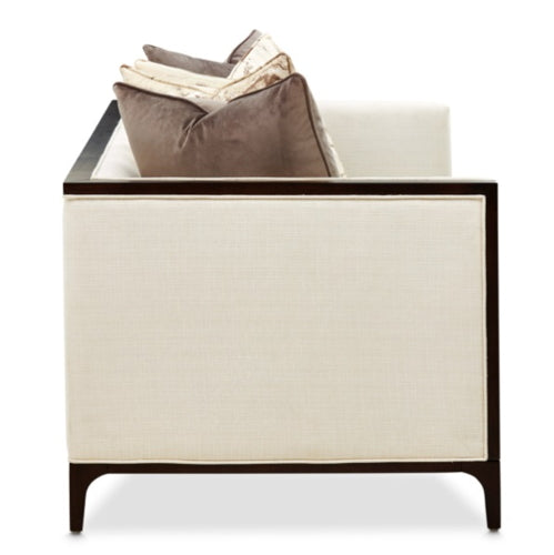AICO Furniture Belmont Place Loveseat in Espresso - Bargain Furniture (Detroit, MI)