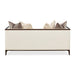 AICO Furniture Belmont Place Loveseat in Espresso - Bargain Furniture (Detroit, MI)