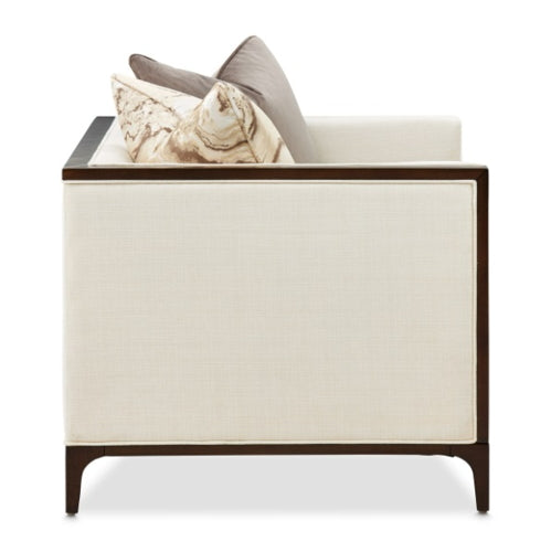 AICO Furniture Belmont Place Matching Chair in Espresso - Bargain Furniture (Detroit, MI)