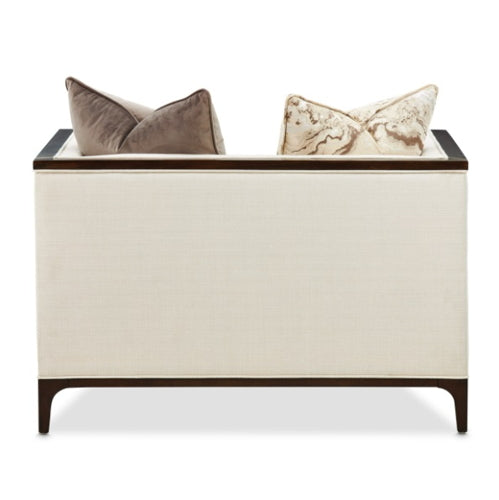 AICO Furniture Belmont Place Matching Chair in Espresso - Bargain Furniture (Detroit, MI)
